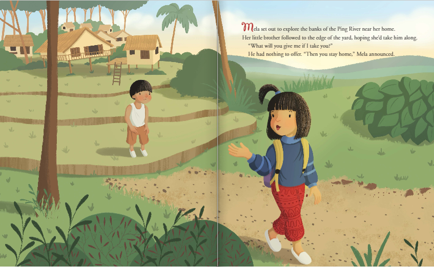 celebrate-picture-books-picture-book-review-mela-and-the-elephant-mela-leaving