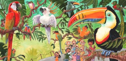 celebrate-picture-books-picture-book-review-the-view-at-the-zoo-parrots
