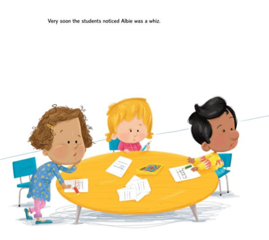 celebrate-picture-books-picture-book-review-albie-newton-spelling
