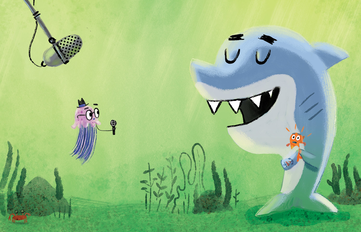 celebrate-picture-books-picture-book-review-misunderstood-shark-little-fish
