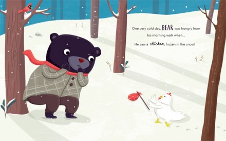 celebrate-picture-books-picture-book-review-Interview-with-Jannie-Ho-bear-finds-chicken