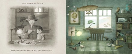 celebrate-picture-books-picture-book-review-ocean-meets-sky-grandpa's-voice