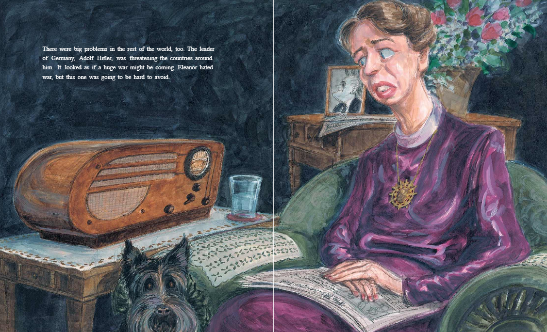 celebrate-picture-books-picture-book-review-hot-dog-eleanor-roosevelt-throws-a-picnic-bad-news