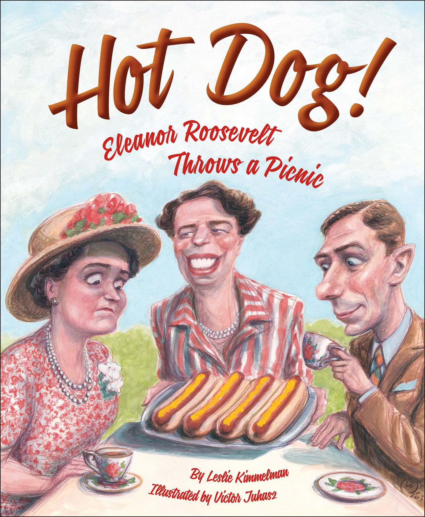 celebrate-picture-books-picture-book-review-hot-dog-eleanor-roosevelt-throws-a-picnic-cover