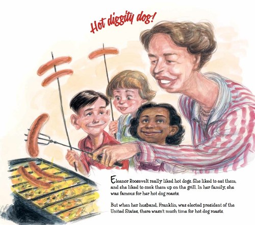 celebrate-picture-books-picture-book-review-hot-dog-eleanor-roosevelt-throws-a-picnic-kids