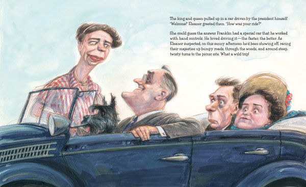 celebrate-picture-books-picture-book-review-hot-dog-eleanor-roosevelt-throws-a-picnic-king-and-queen