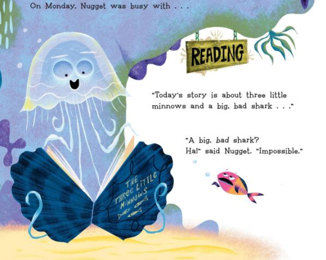 celebrate-picture-books-picture-book-review-nugget-and-fang-jelly-fish