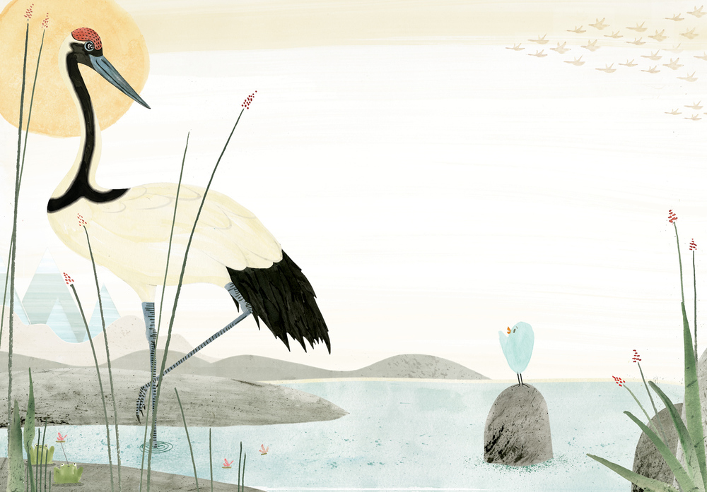 celebrate-picture-books-picture-book-review-the-blue-songbird-crane