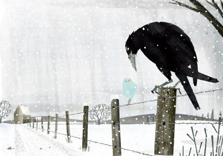 celebrate-picture-books-picture-book-review-the-blue-songbird-crow