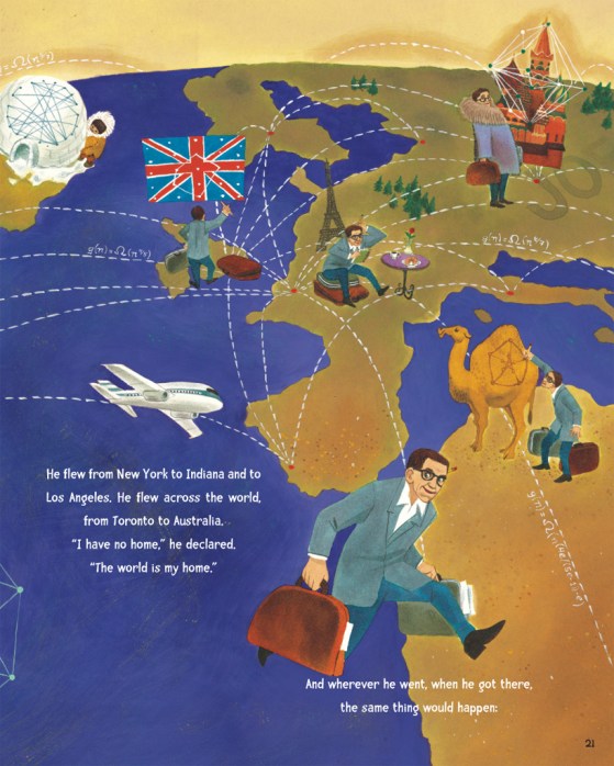 celebrate-picture-books-picture-book-review-the-boy-who-loved-math-the-improbable-life-of-paul-erdos-paul-around-the-world