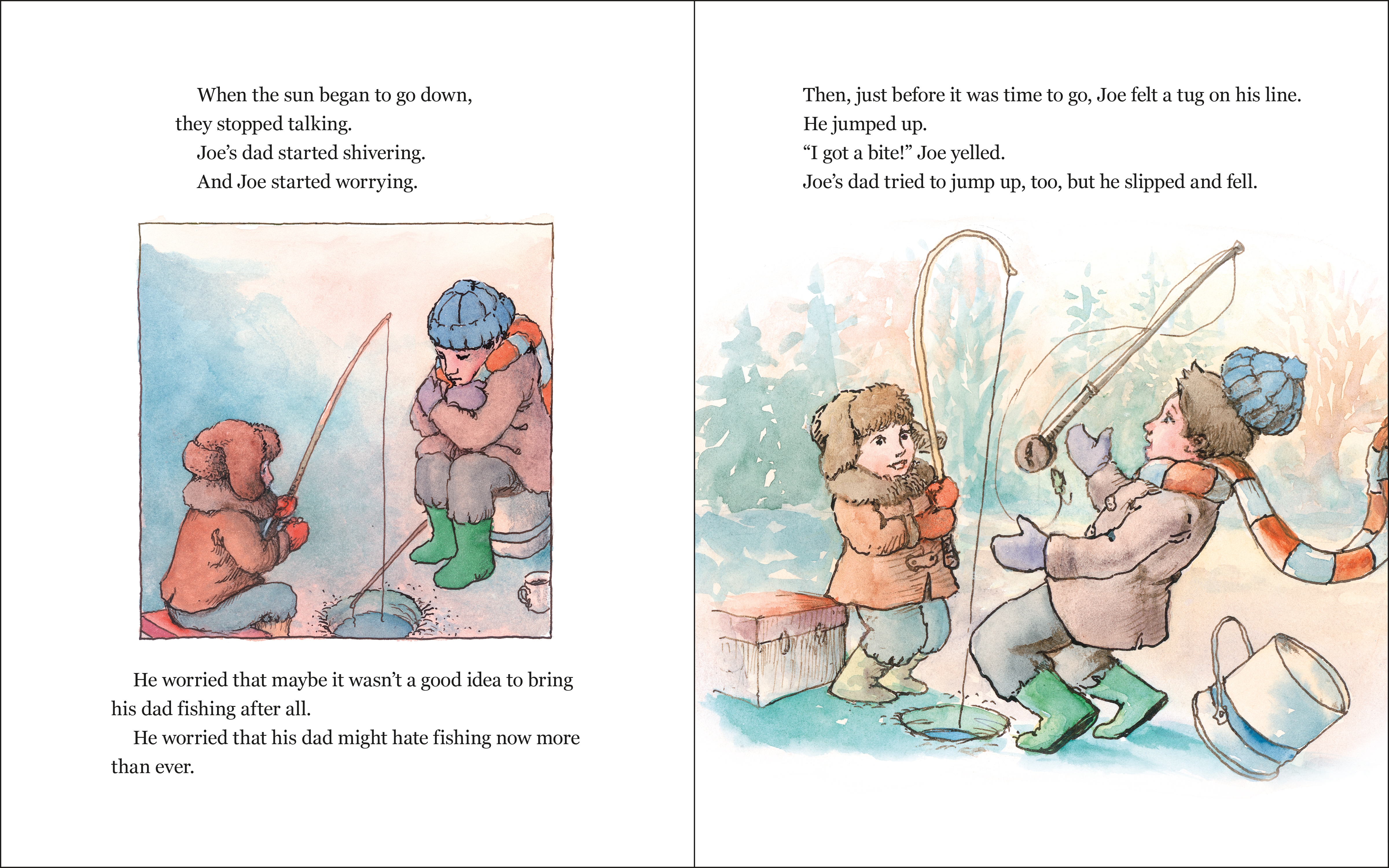 celebrate-picture-books-picture-book-review-hooked-ice-fishing