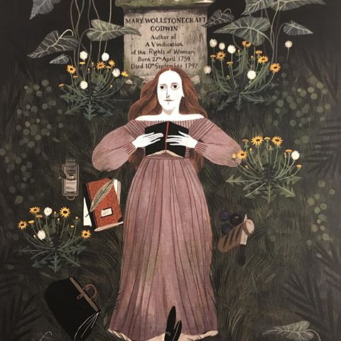 celebrate-picture-books-picture-book-review-mary-who-wrote-frankenstein-graveyard