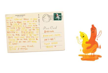 celebrate-picture-books-picture-book-review-the-day-the-crayons-came-home-yellow-and-orange-crayon