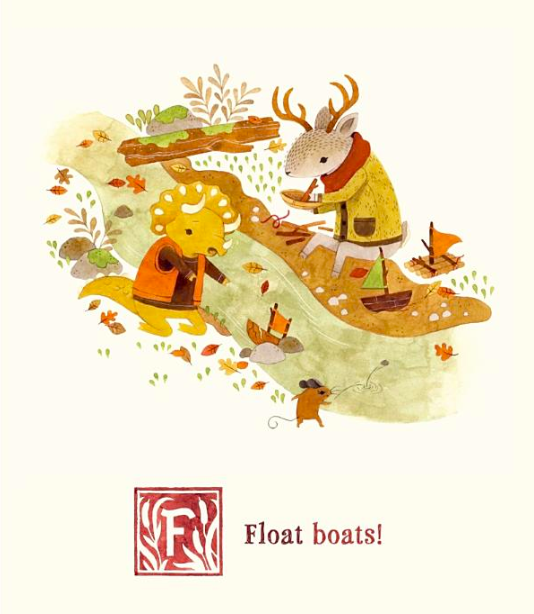 celebrate-picture-books-picture-book-review-adventures-with-barefoot-critters-a-float-boats