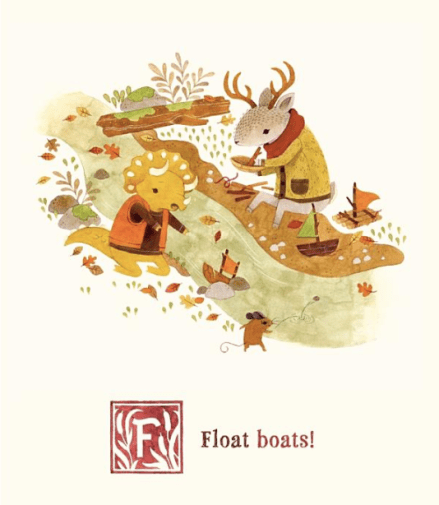 celebrate-picture-books-picture-book-review-adventures-with-barefoot-critters-a-float-boats