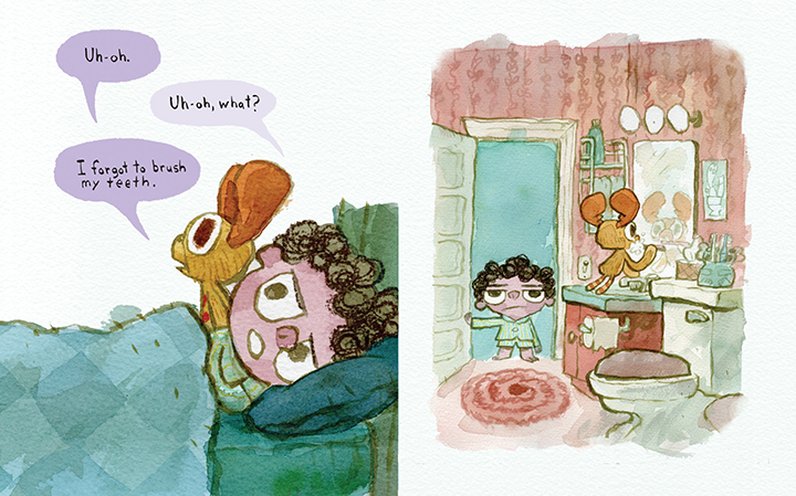 celebrate-picture-books-picture-book-review-sleepy-the-goodnight-buddy-brush-teeth