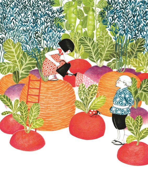 celebrate-picture-books-picture-book-review-time-for-bed-miyuki-vegetable-garden