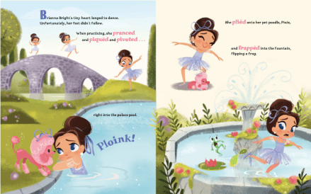 celebrate-picture-books-picture-book-review-brianna-bright-ballerina-knight-discovers-into-pool