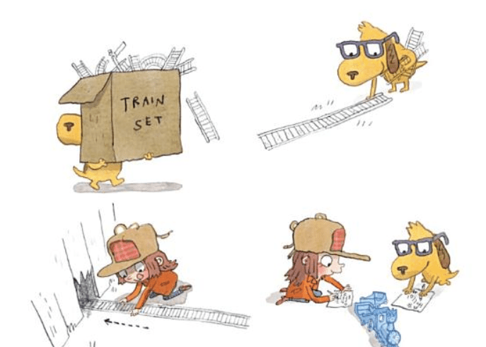 celebrate-picture-books-picture-book-review-douglas-you're-a-genius-train