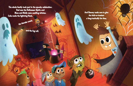 celebrate-picture-books-picture-book-review-sammy's-spooktacular-halloween-haunted-house