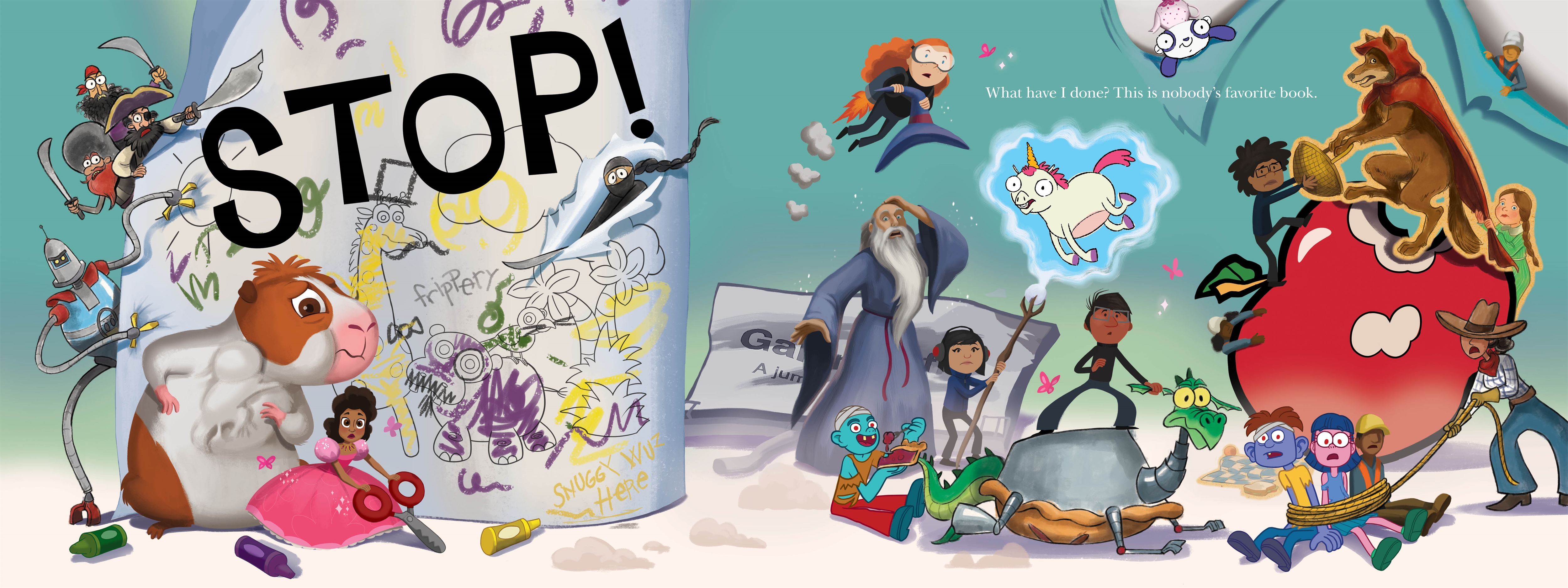 celebrate-picture-books-picture-book-review-everybody's-favorite-book-stop