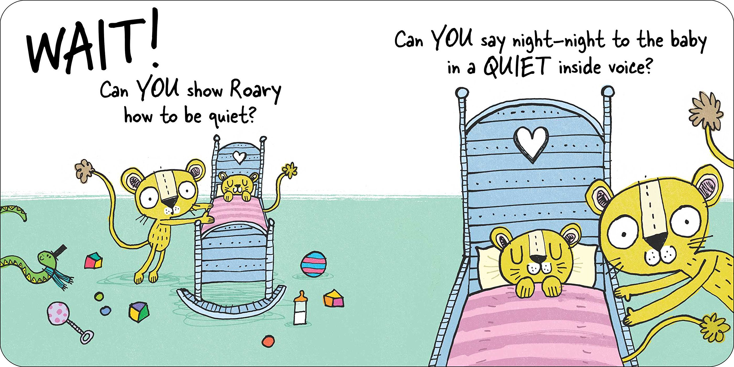 celebrate-picture-books-picture-book-review-roary-the-lion-roars-too-loud-quiet-voice