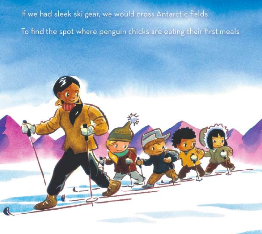 celebrate-picture-books-picture-book-review-because-you-are-my-teacher-skis