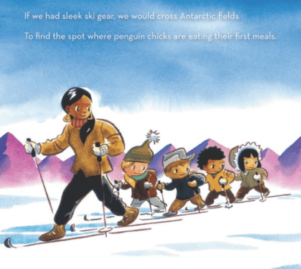 celebrate-picture-books-picture-book-review-because-you-are-my-teacher-skis