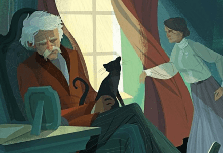 celebrate-picture-books-picture-book-review-bambino-and-mr-twain-grieving