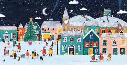 celebrate-picture-books-picture-book-review-a-christmas-advent-story-caroling