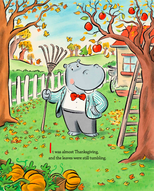 celebrate-picture-books-picture-book-review-duck-and-hippo-give-thanks-leaves-falling