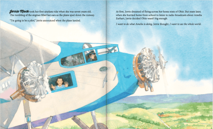 celebrate-picture-books-picture-book-review-aim-for-the-skies-Jerrie-Mock