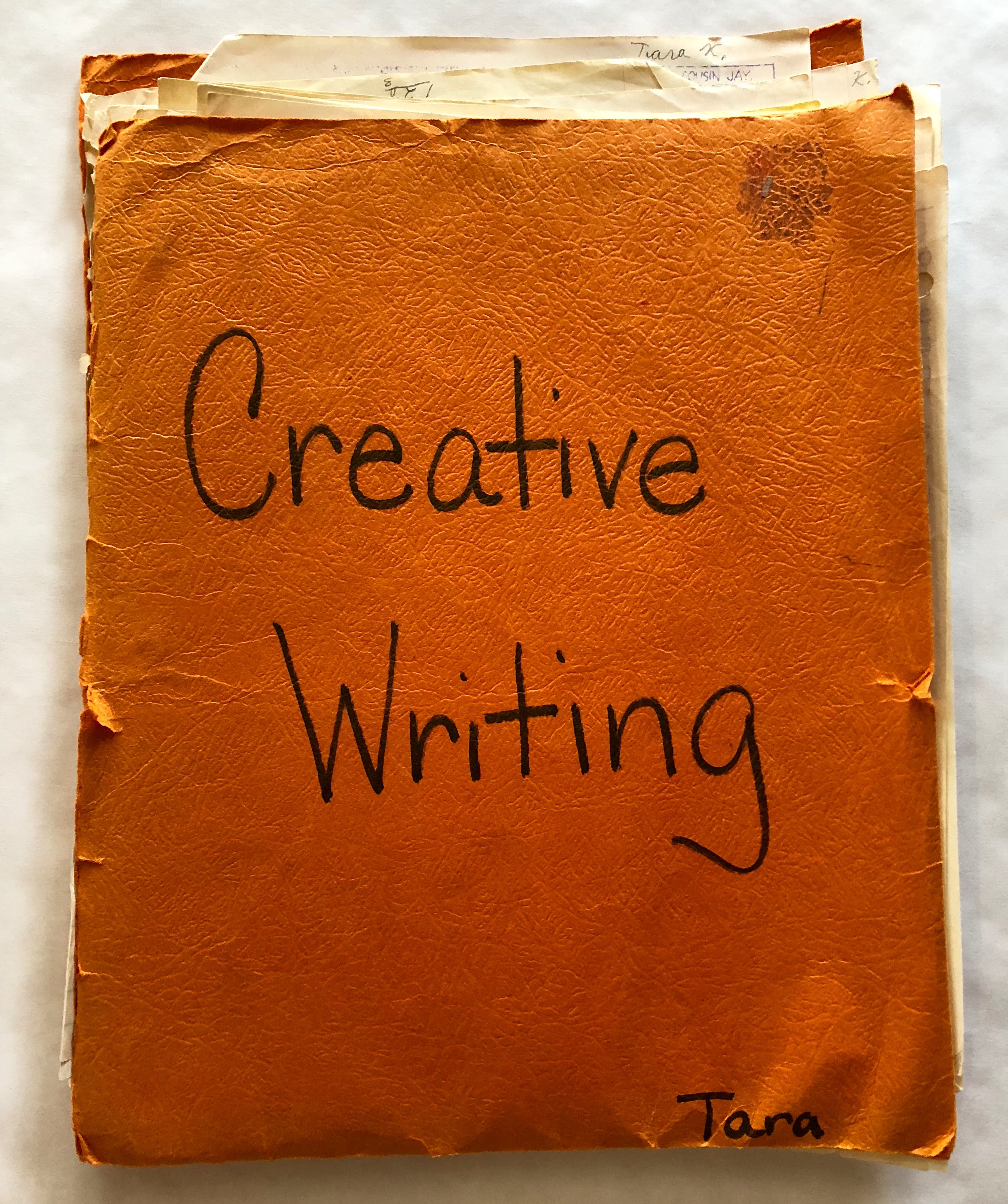 CPB - Tara Knudson Interview - school writing folder