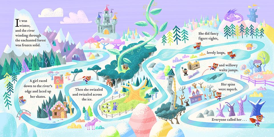 celebrate-picture-books-picture-book-review-little-red-gliding-hood-enchanted-forest