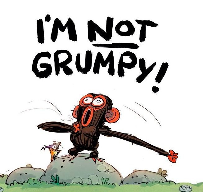 celebrate-picture-books-picture-book-review-grumpy-monkey-not-grumpy
