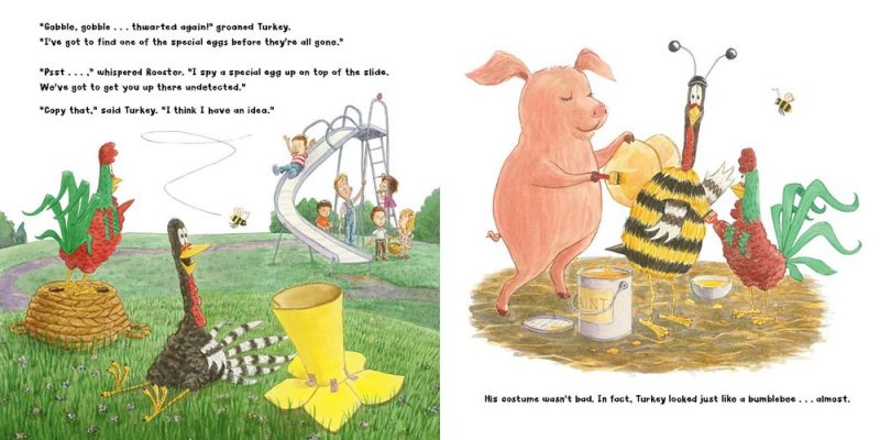 celebrate-picture-books-picture-book-review-turkey's-eggcellent-easter-bee