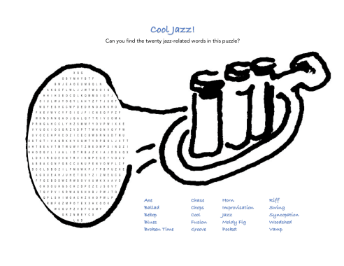 celebrate-picture-books-picture-book-review-jazz-trumpet-word-search-puzzle