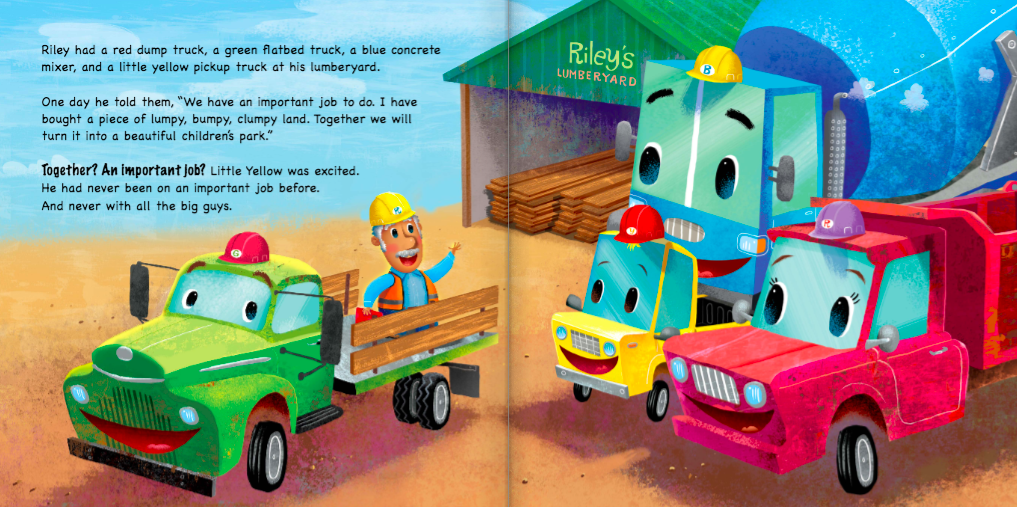 celebrate-picture-books-picture-book-review-little-yellow-truck-riley
