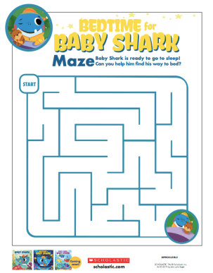 celebrate-picture-books-picture-book-review-bedtime-for-baby-shark-maze-activity