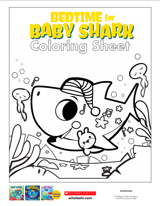 celebrate-picture-books-picture-book-review-bedtime-for-baby-shark-scholastic-coloring-page-activity