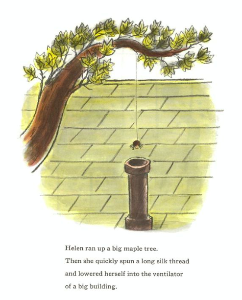 celebrate-picture-books-picture-book-review-be-nice-to-spiders-roof