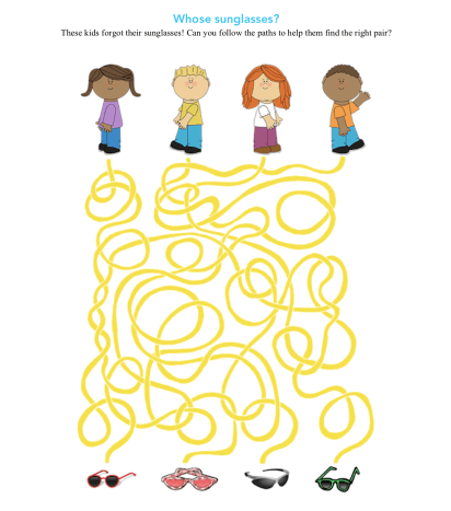 CPB - Sunglasses Matching Puzzle