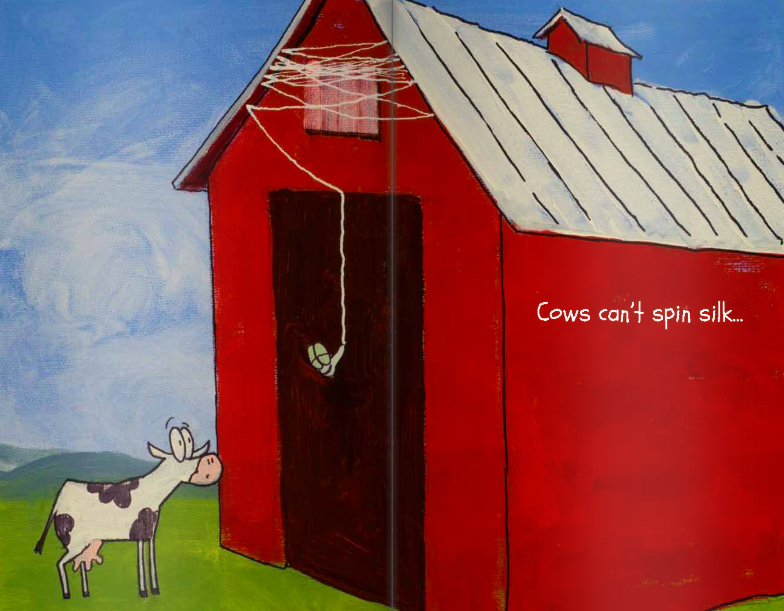 celebrate-picture-books-picture-book-review-cows-can't-spin-silk-silk
