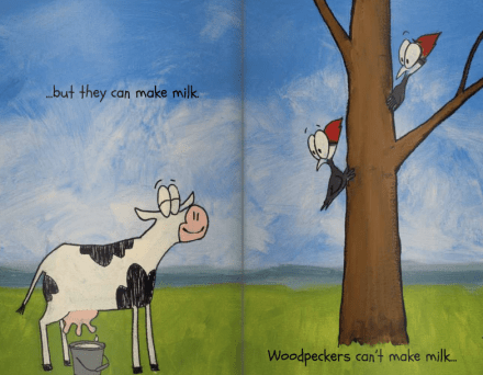 celebrate-picture-books-picture-book-review-cows-can't-spin-silk-milk