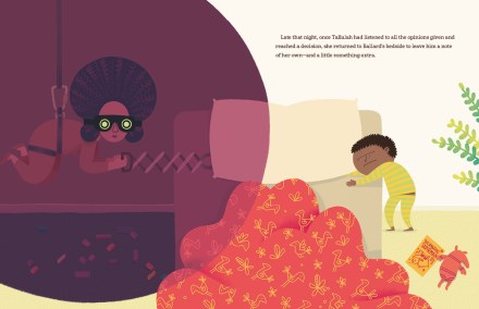 celebrate-picture-books-picture-book-review-tallulah-the-tooth-fairy-CEO-rappelling