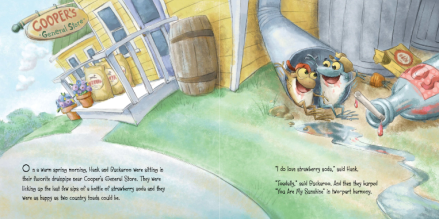 celebrate-picture-books-picture-book-review-back-roads-country-toads-drain-pipe
