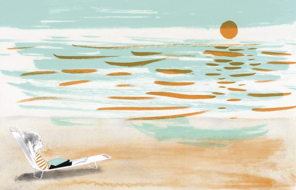 celebrate-picture-books-picture-book-review-albert's-quiet-quest-beach