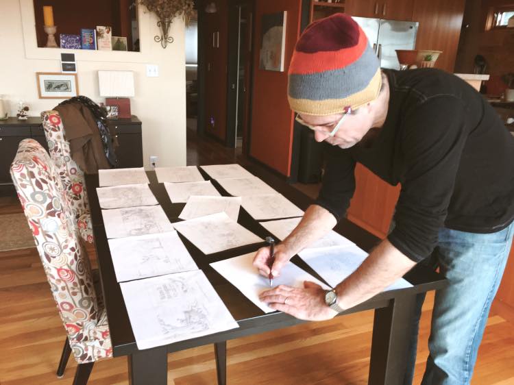 celebrate-picture-books-picture-book-review-Steve-Dining-Room-Table