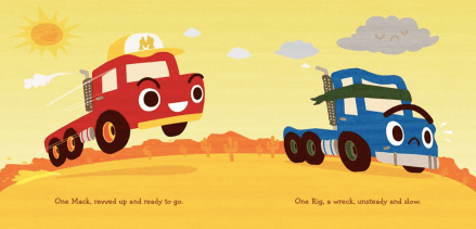 celebrate-picture-books-picture-book-review-two-tough-trucks-meeting