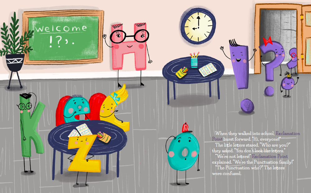 celebrate-picture-books-picture-book-review-the-day-punctuation-came-to-town-classroom